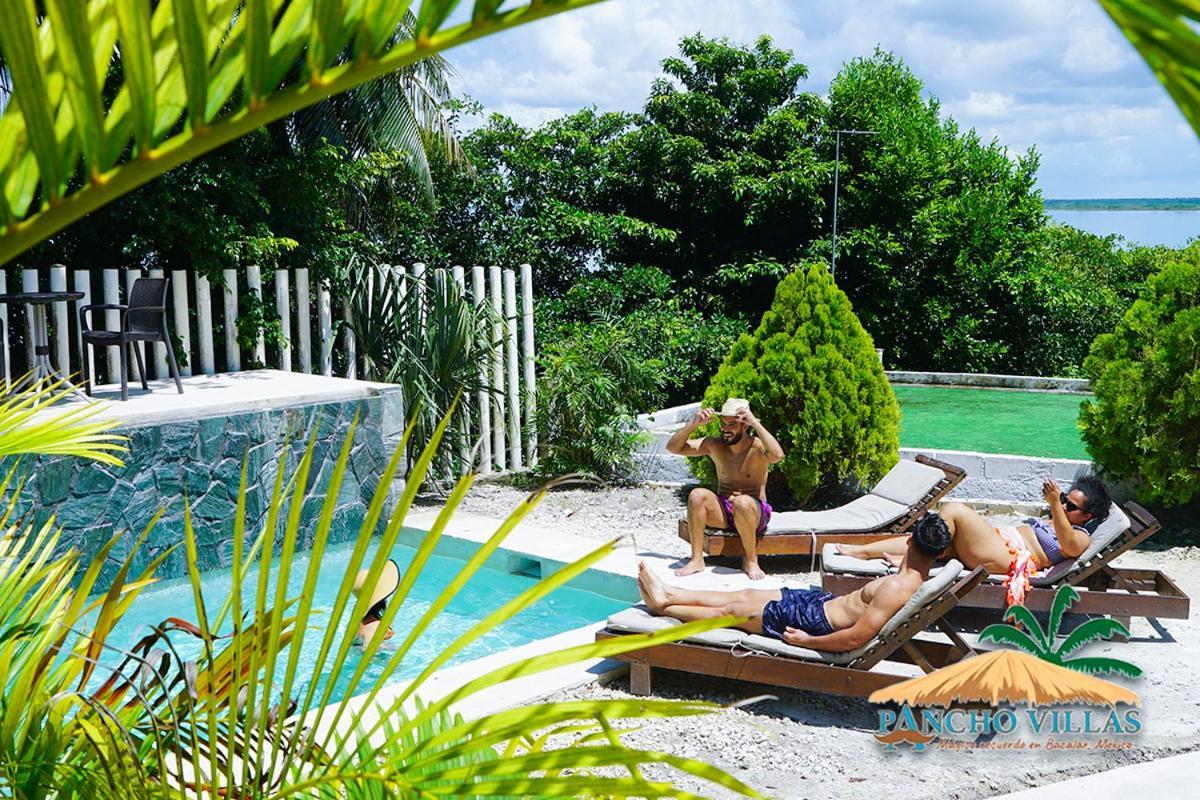 Hotel Pancho Villas Bacalar - Kayyaks Gratis Eksteriør bilde