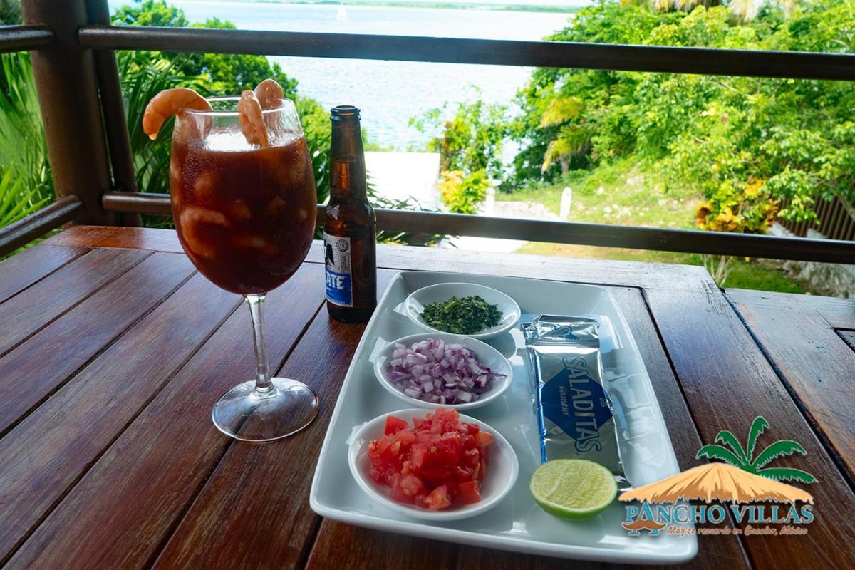 Hotel Pancho Villas Bacalar - Kayyaks Gratis Eksteriør bilde