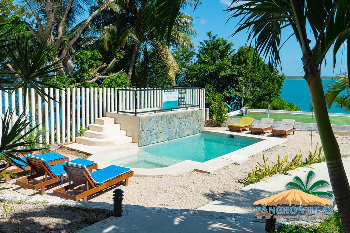 Hotel Pancho Villas Bacalar - Kayyaks Gratis Eksteriør bilde